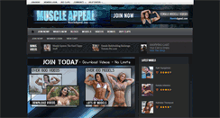 Desktop Screenshot of muscleappeal.com